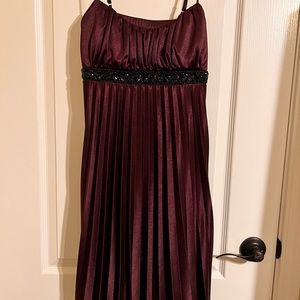 Large Speechless Burgundy dress
